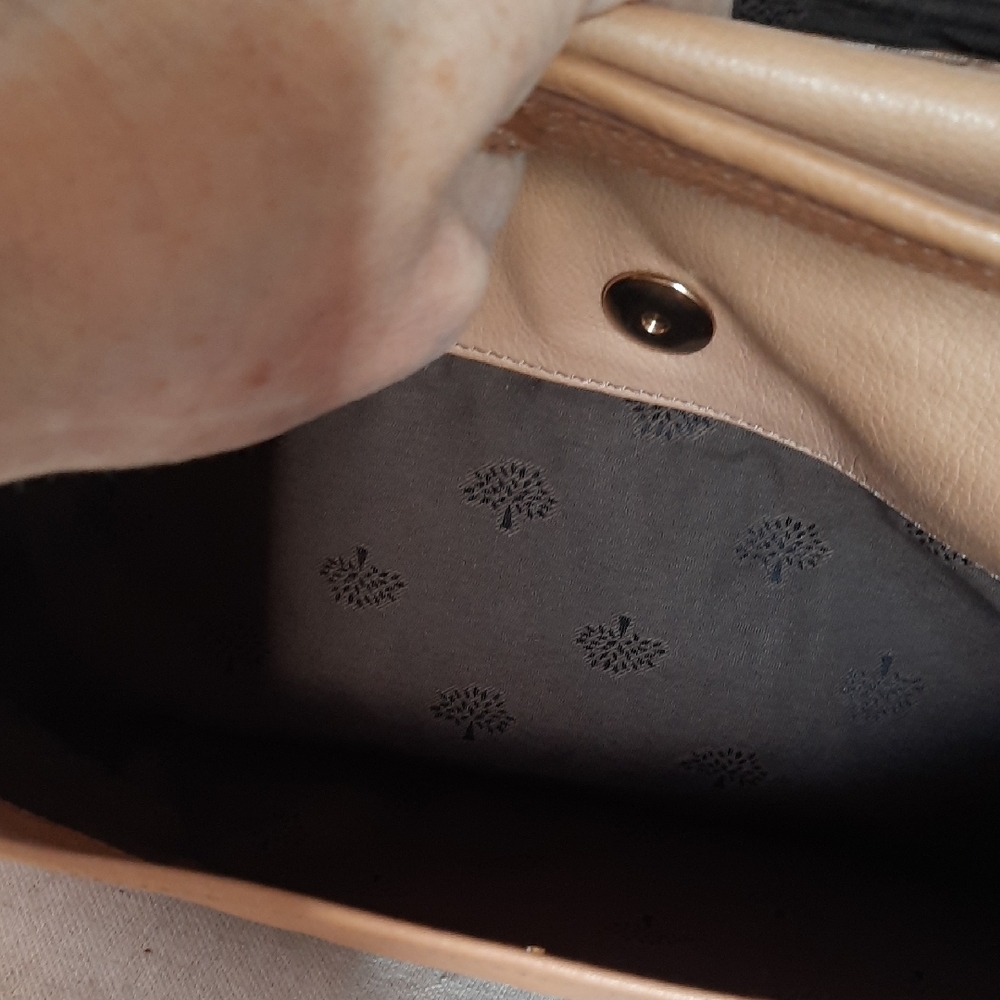 Mulberry Chic Tan Leather 3 Way Bag. East/West Bag. - Picture 8 of 13